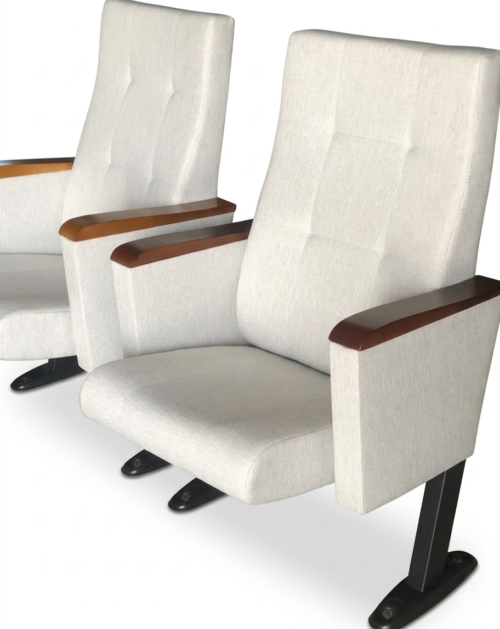 Dais vip kol üstü ahşap konferans koltuğu